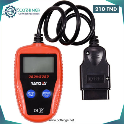 Scaner de diagnostic moteur yato - Domotique Tunisie