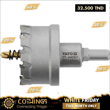 Scie A Trepan Carbure 54Mm