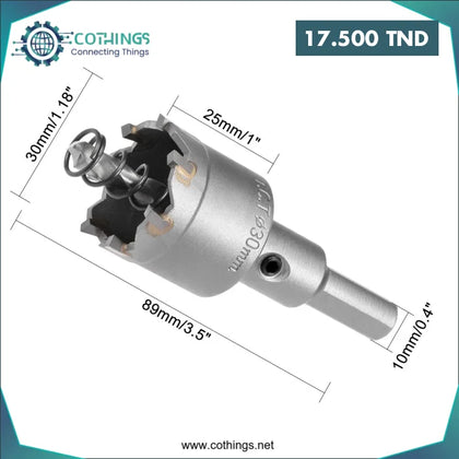 Scie trépan en carbure en métal 30mm APT - Domotique Tunisie