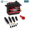 Acheter Servomoteur RCXAZ 18 kg/cm 180° — engrenage métal pour RC et robotique en Tunisie - Disponible au meilleur prix sur CoThings