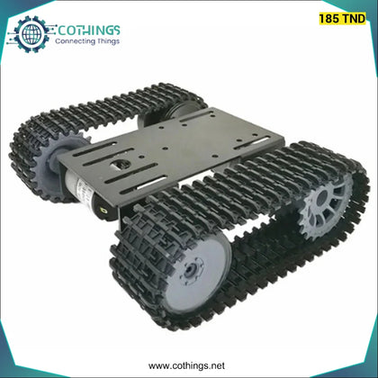 Smart Tank Robot 4WD TP101 - Domotique Tunisie
