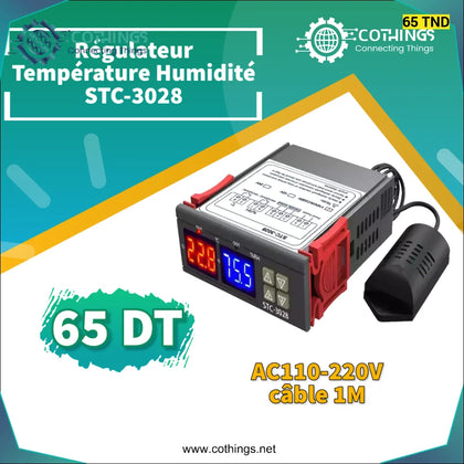 STC-3028 Controleur Regulateur De Température Et Humidité 220V