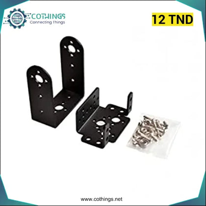 Supports de montage servo pour MG995 MG996 - Domotique Tunisie