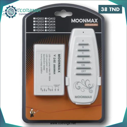 Switcher Télécommande 4 Sortie pour appareils électriques Moonmax