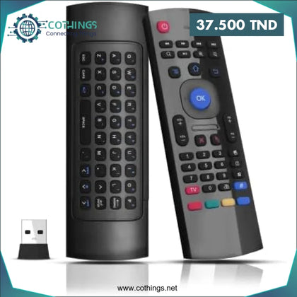 Télécommande Air Fly Mouse 2.4G – Sans Fil avec Gyroscope