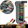 Acheter Testeur de batterie de voiture 12 V, testeur d'alternateur numérique, affichage à 6 LED, analyseur de batterie automatique en Tunisie - Disponible au meilleur prix sur CoThings