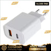 Acheter Tête de chargeur rapide 12W/15w – 1 port USB + 1 port Type-C en Tunisie - Disponible au meilleur prix sur CoThings