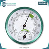 Acheter Thermomètre et hygromètre 2 en 1 en acier inoxydable, vert en Tunisie - Disponible au meilleur prix sur CoThings