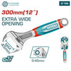 Acheter THT101126 Clé À Molette TOTAL 300mm 0 à 45 mm Ergonomique en Tunisie - Disponible au meilleur prix sur CoThings