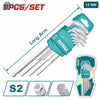 Acheter THT106291- Clés Hexagonales Cr-V TOTAL 1,5-10 mm - Bricolage en Tunisie - Disponible au meilleur prix sur CoThings