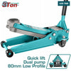 Acheter THT10834–Cric Hydraulique Plancher TOTAL 3T–Levage Rapide en Tunisie - Disponible au meilleur prix sur CoThings