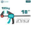 Acheter THT1346801 PINCES À BARRE RAPIDE TOTAL 80x450 Serrage 135kg en Tunisie - Disponible au meilleur prix sur CoThings