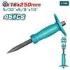 Acheter THT4221026 Broche Maçon 250mm AcierCarbone 45 Ergonomique en Tunisie - Disponible au meilleur prix sur CoThings