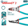 Acheter THTJ21802 Pince Circlips Coudée TOTAL 7 Pouces Acier Trempé en Tunisie - Disponible au meilleur prix sur CoThings