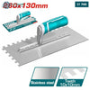 Acheter THTT81286-Truelle Plâtre Dents TOTAL 280x130-Précis Confort en Tunisie - Disponible au meilleur prix sur CoThings