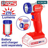 Acheter TORCHE LED 5W 20V SANS BATTERIE EMTOP ELWL2038 en Tunisie - Disponible au meilleur prix sur CoThings