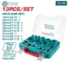 Acheter Total 13 Pièces Coffret Scies Cloche Pour Métal Bois PVC TACSH0132 en Tunisie - Disponible au meilleur prix sur CoThings
