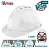 Acheter TOTAL Casque De Protection Blanc V-Type 6 Points Pour BTP Industrie TSP8602 en Tunisie - Disponible au meilleur prix sur CoThings