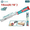 Acheter Total Ciseau À Bois 14 mm CrV Lame Inox Ergonomique Jardinage THT41146 en Tunisie - Disponible au meilleur prix sur CoThings
