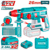 Acheter Total Marteau Perforateur Sans Fil 42V Brushless 26mm TRHLI422682 en Tunisie - Disponible au meilleur prix sur CoThings