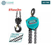 Acheter TOTAL Palan À Chaîne Manuel 5 T Hauteur Levage 3 m TCBK0205 en Tunisie - Disponible au meilleur prix sur CoThings