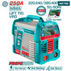 Acheter TOTAL Poste Soudure Inverter 250A 220V 380V MMA TIG Pro IGBT TW225089 en Tunisie - Disponible au meilleur prix sur CoThings