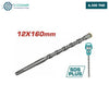 Acheter Total SDS Plus Foret Carbure Tungstène Pointe Béton 12x160 Performance Tac311202C en Tunisie - Disponible au meilleur prix sur CoThings