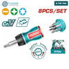 Acheter Tournevis Inter 8 En 1 Ergonomique Total Tacsds1726 en Tunisie - Disponible au meilleur prix sur CoThings