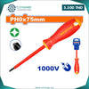 Acheter Tournevis isolé 1000V PH0×75mm  CR-V en Tunisie - Disponible au meilleur prix sur CoThings