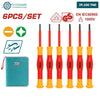 Acheter Tournevis Isolés Total JX 6 Pièces Précision VDE 1000V Kit THKIPSD0601 en Tunisie - Disponible au meilleur prix sur CoThings