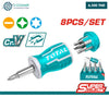 Acheter Tournevis Total 8en1 Aimant CrV Polyvalent TACSDS0706 en Tunisie - Disponible au meilleur prix sur CoThings