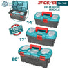 Acheter TPBXK0031 Ensemble Boîtes Outils Plastique TOTAL 14 17 20 en Tunisie - Disponible au meilleur prix sur CoThings
