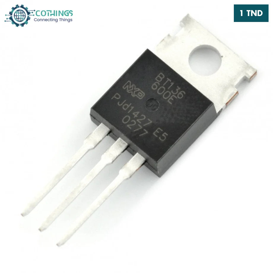 TRIAC (THT) BT136-600E 4A. 600V | CoThings - Vente Arduino, Raspberry ...
