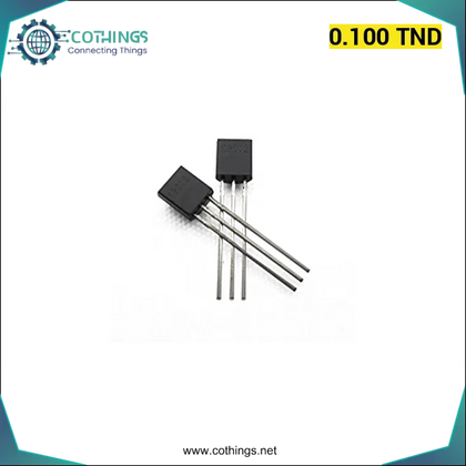 Triode commun A1015 PNP 50V 0.15A TO-92 - Domotique Tunisie