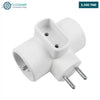 Acheter Fiche Triplite Latérale: 2x2P+T et 1x2P 16A/250V~ en Tunisie - Disponible au meilleur prix sur CoThings