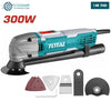 Acheter TS3006 Outils Oscillant TOTAL 300W Polyvalent Bois Métal en Tunisie - Disponible au meilleur prix sur CoThings