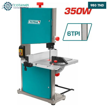 TS730301 Scie À Ruban TOTAL 350W Pour Bricolage Efficace