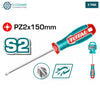 Acheter TSDPZ2150 – Tournevis Pozidriv TOTAL 150 mm – Ergonomique en Tunisie - Disponible au meilleur prix sur CoThings