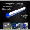 Tube LED rechargeable de 52 cm 60W Éclairage de secours - Domotique