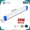 Acheter Tube LED rechargeable 52 cm – 80 W – Éclairage de secours en Tunisie - Disponible au meilleur prix sur CoThings