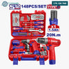 Acheter VALISE D'OUTILS+VISSEUSE 12V 148P EMTOP EEDK14801 en Tunisie - Disponible au meilleur prix sur CoThings