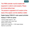 Acheter Variateur PWM moteur DC 60 A (40 A continu) 12 V / 24 V — affichage numérique en Tunisie - Disponible au meilleur prix sur CoThings
