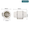 Acheter Ventilateur Extracteur Turbine D100mm 40W XOF2E-100 en Tunisie - Disponible au meilleur prix sur CoThings