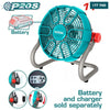 Acheter Ventilateur Sans Fil 20 V 11 Pouces TFALI2002 TOTAL en Tunisie - Disponible au meilleur prix sur CoThings