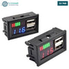 Acheter Voltmètre numérique LED avec affichage digital – Testeur de batterie plomb-acide DC 12V avec sortie USB 5V 2A en Tunisie - Disponible au meilleur prix sur CoThings