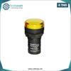 Acheter Voyant LED 220V AC-DC ø22mm JAUNE en Tunisie - Disponible au meilleur prix sur CoThings