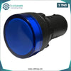 Acheter Voyant LED Bleu 220V AC ø22mm en Tunisie - Disponible au meilleur prix sur CoThings