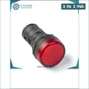 Acheter Voyant LED Rouge 24V AC-DC ø22mm en Tunisie - Disponible au meilleur prix sur CoThings
