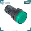 Acheter Voyant LED Verte 24V AC-DC ø22 en Tunisie - Disponible au meilleur prix sur CoThings