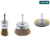 Acheter YATO YT-4755 Kit de 3 brosses de nettoyage en Tunisie - Disponible au meilleur prix sur CoThings
